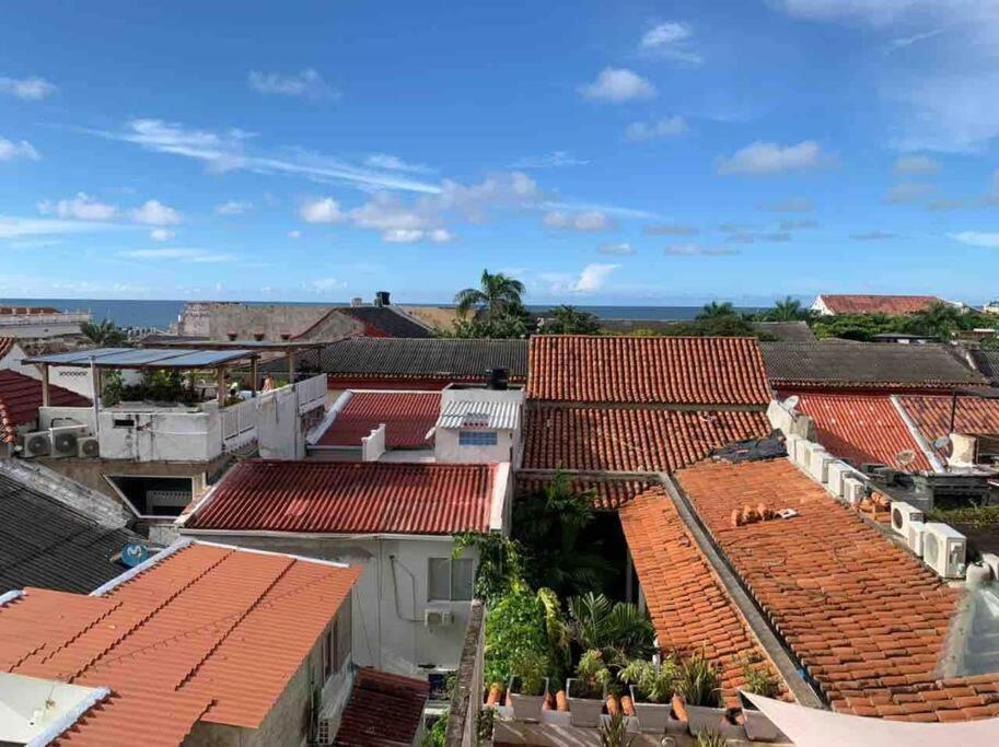 417 Apto Con Vista Panoramica De Cgna Cartagena Eksteriør billede
