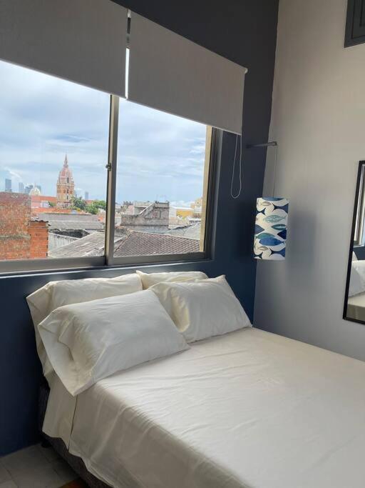 417 Apto Con Vista Panoramica De Cgna Cartagena Eksteriør billede