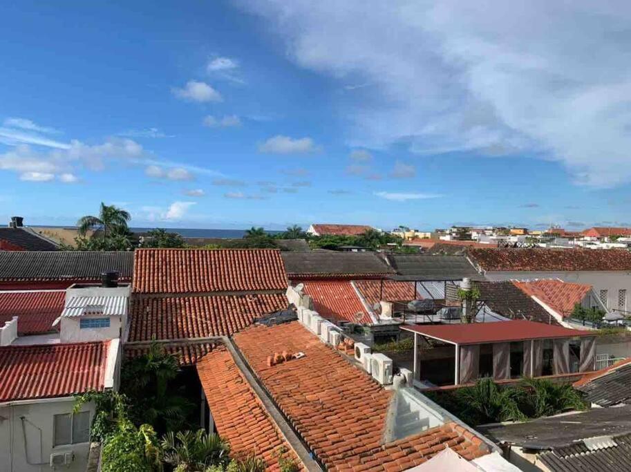 417 Apto Con Vista Panoramica De Cgna Cartagena Eksteriør billede
