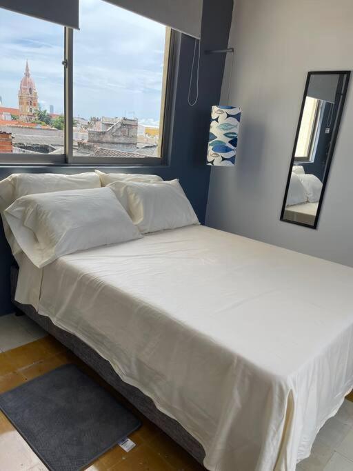 417 Apto Con Vista Panoramica De Cgna Cartagena Eksteriør billede