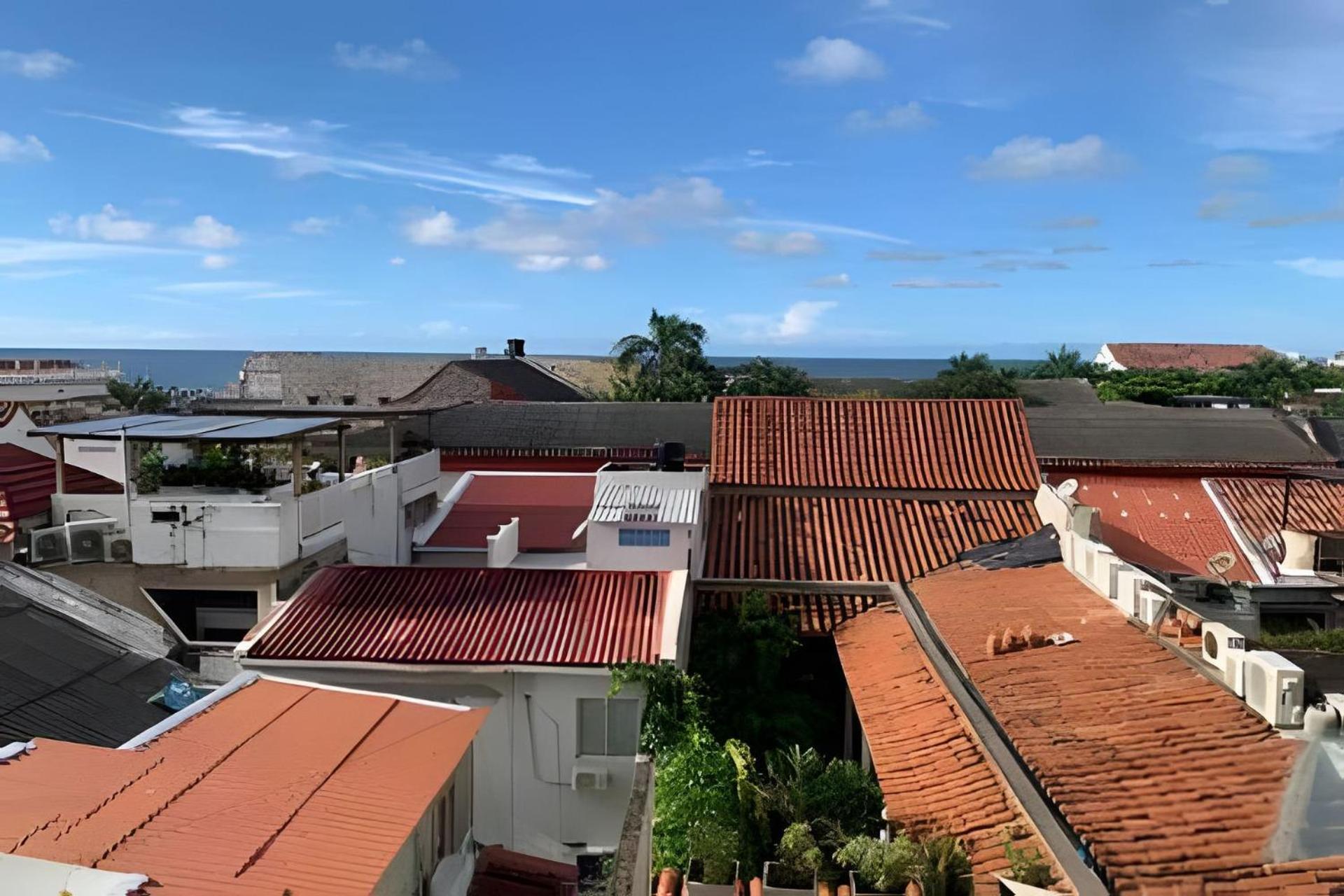417 Apto Con Vista Panoramica De Cgna Cartagena Eksteriør billede